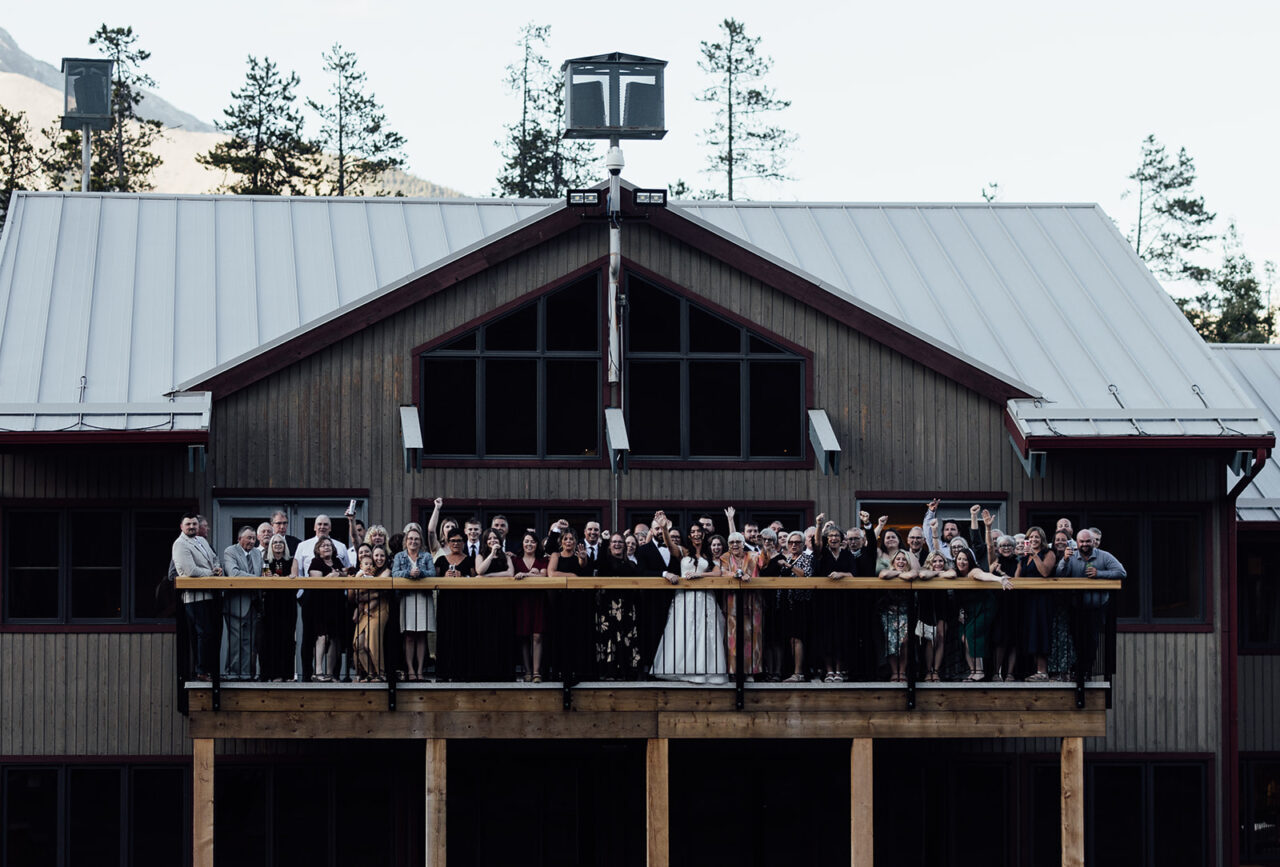 Canmore Wedding Venue with Outdoor Space