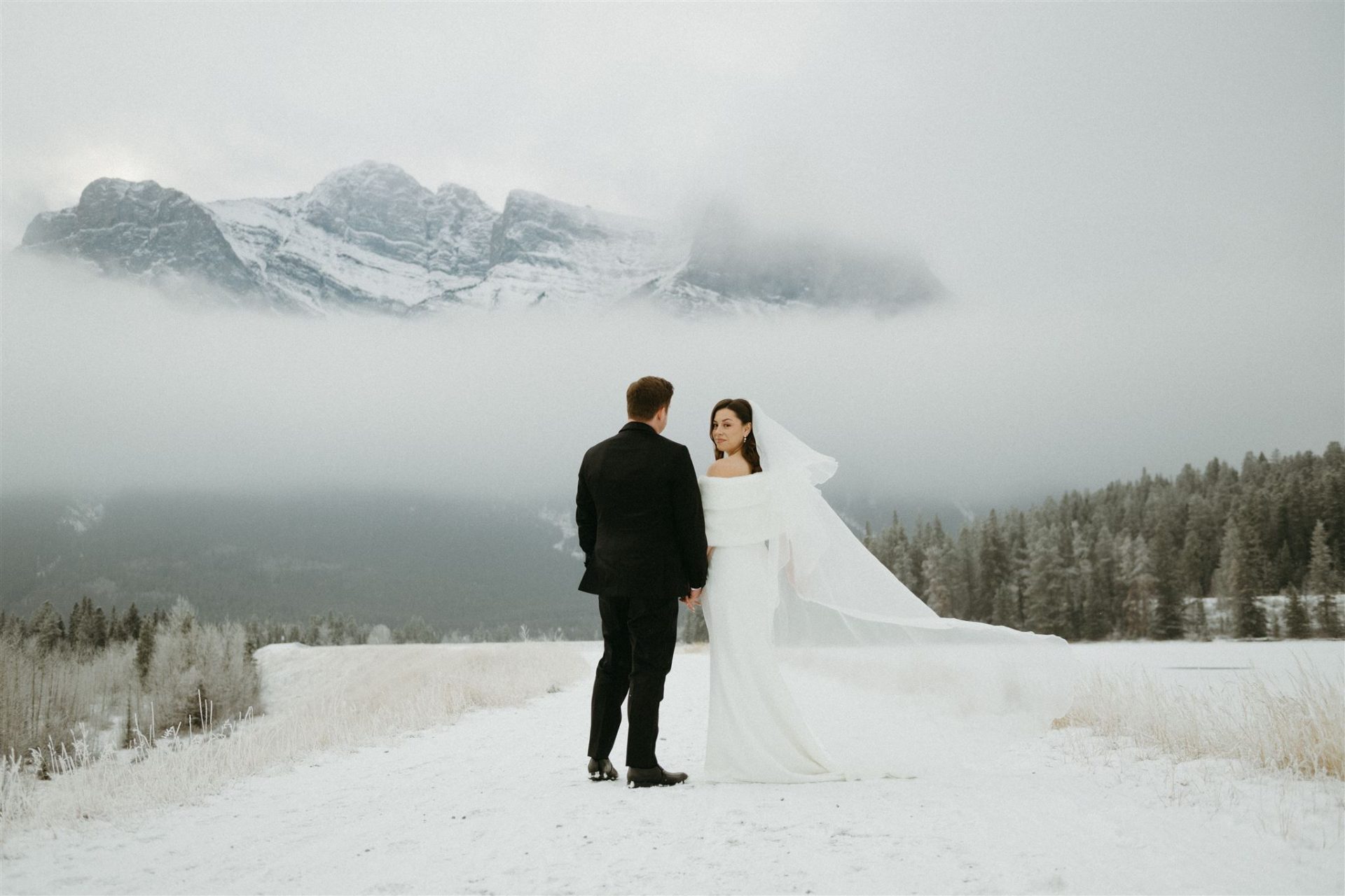 Winter Wonderland Ceremony by Cornerstone Weddings