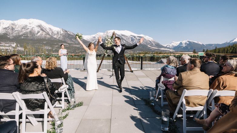 Cara and Patrick at The Vista, New Alberta Wedding Venue