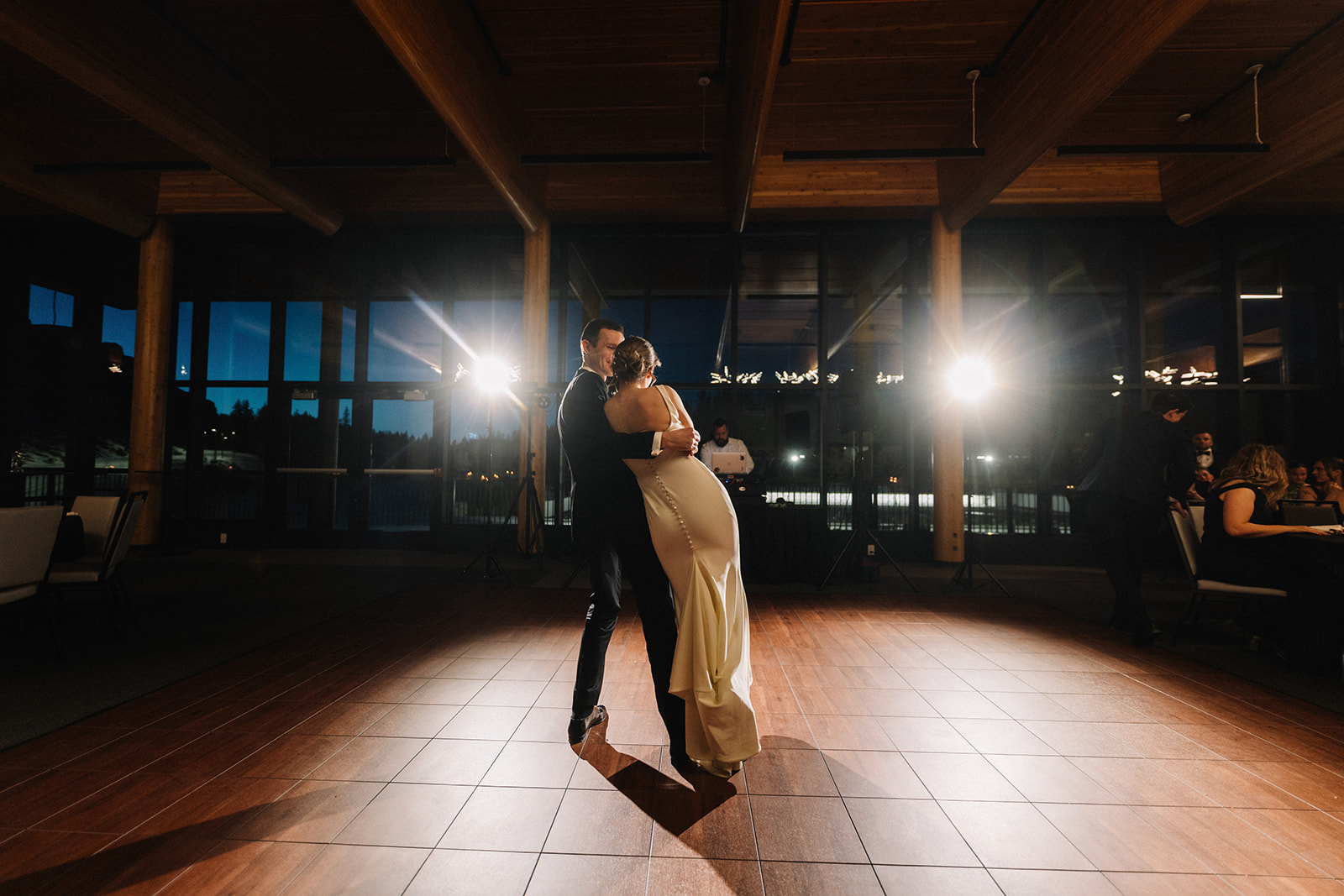 First dance at The Vista by Cornerstone Weddings