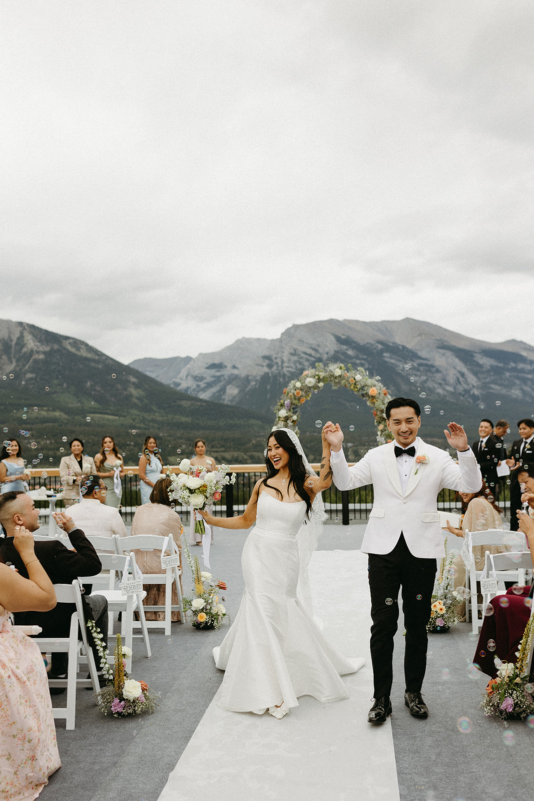 The Vista Rooftop Ceremony Canmore Wedding Venues