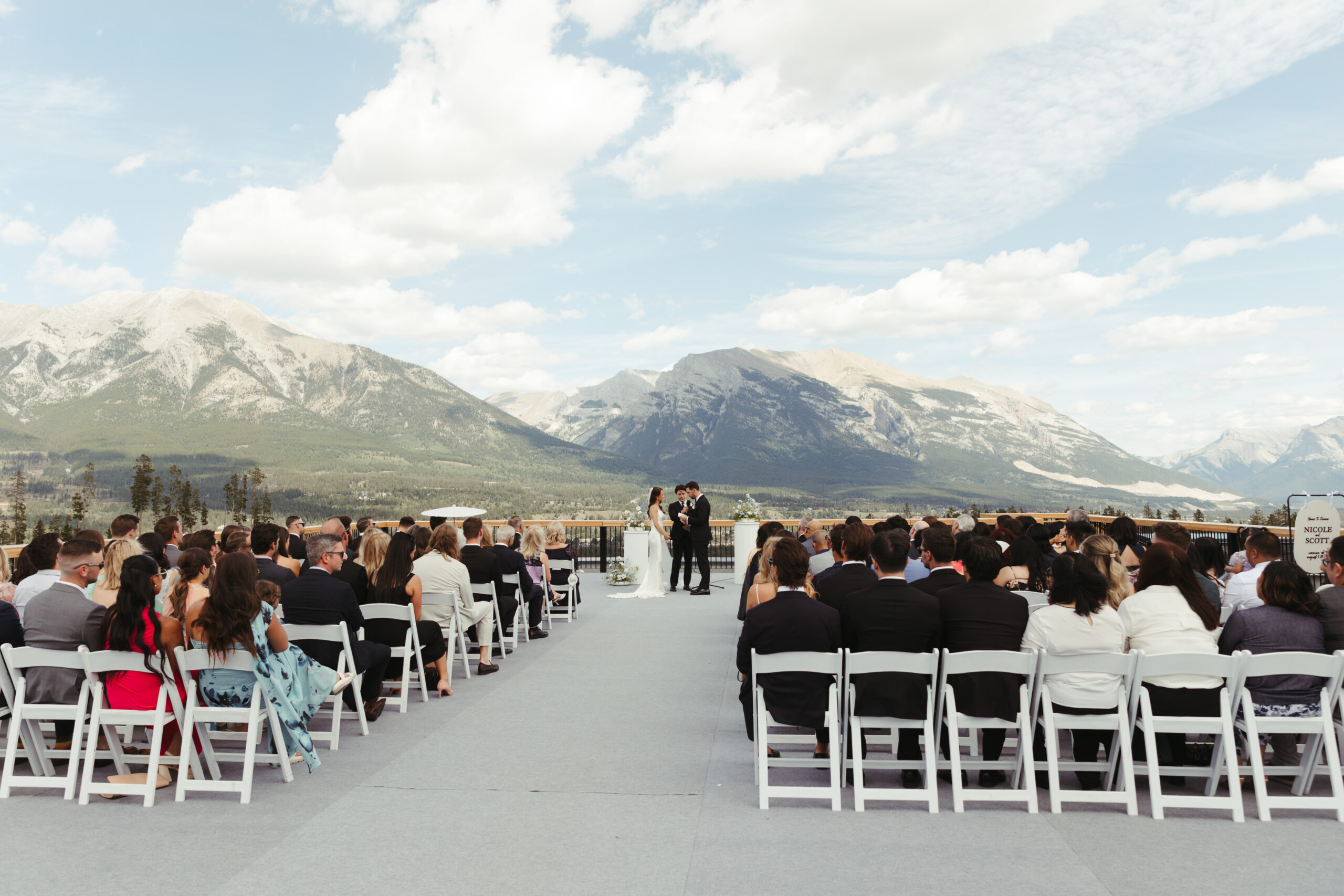 Canmore Wedding at The Vista by Cornerstone Weddings